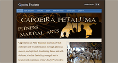 Desktop Screenshot of capoeirapetaluma.com